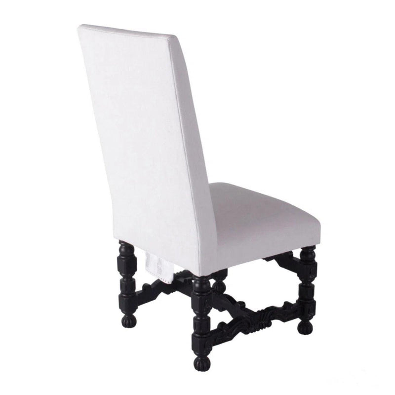 White Dining Chair Finisterra, Bae Porcelain Dining Chairs LOOMLAN By Peninsula Home