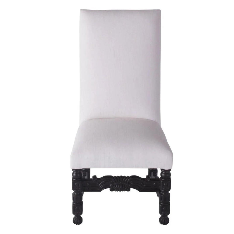 White Dining Chair Finisterra, Bae Porcelain Dining Chairs LOOMLAN By Peninsula Home