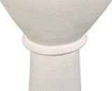 White Fiber Cement Vase Statues & Sculptures LOOMLAN By Noir