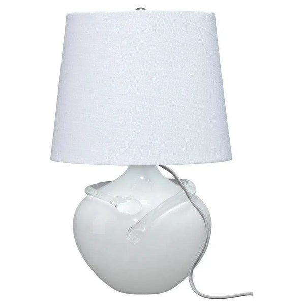 White Glass Wesley Table Lamp Table Lamps LOOMLAN By Jamie Young