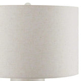 White Linz Table Lamp Table Lamps LOOMLAN By Currey & Co