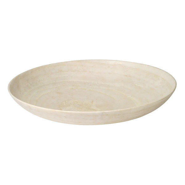 White Marble Bowl Boxes & Bowls LOOMLAN By Jamie Young