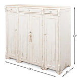 White Swan Tall Sideboard Sideboards LOOMLAN By Sarreid