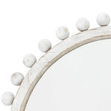 White Washed Fir Wood Brighton Wall Mirror Wall Mirrors LOOMLAN By Jamie Young