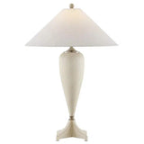 Whitewash Polished Nickel Hastings Table Lamp Table Lamps LOOMLAN By Currey & Co