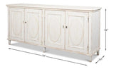 Whitewash Ribbon Sideboard For Living Room Sideboards LOOMLAN By Sarreid