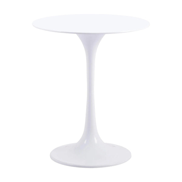 Wilco Side Table White Side Tables LOOMLAN By Zuo Modern