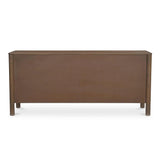 Wiley Wood Vintage Brown 4 Door Sideboard Sideboards LOOMLAN By Moe's Home