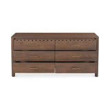 Wiley Wood Vintage Brown Dresser Dressers LOOMLAN By Moe's Home