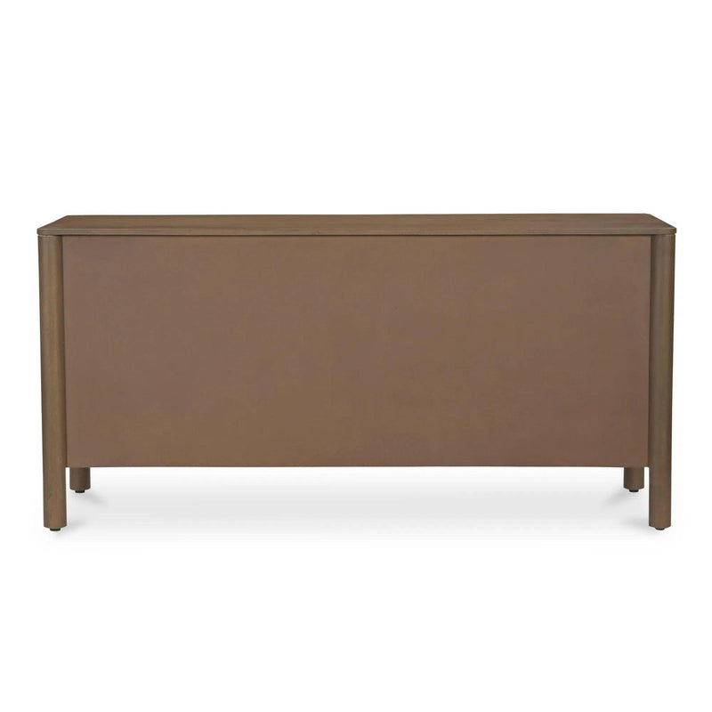 Wiley Wood Vintage Brown Dresser Dressers LOOMLAN By Moe's Home