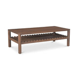 Wiley Wood Vintage Brown Rectangular Coffee Table Coffee Tables LOOMLAN By Moe's Home