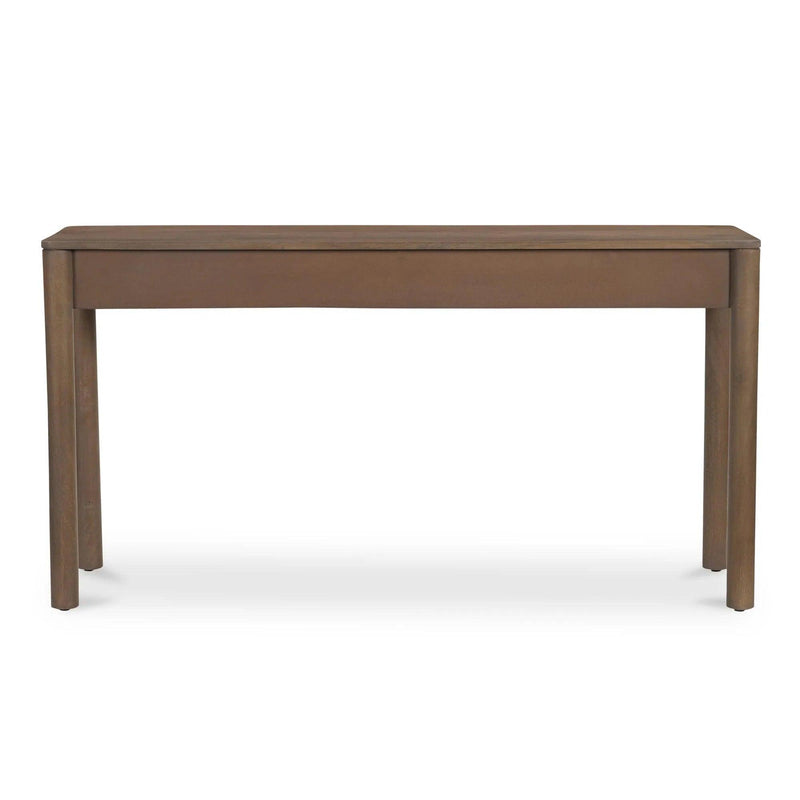 Wiley Wood Vintage Brown Rectangular Console Table Console Tables LOOMLAN By Moe's Home