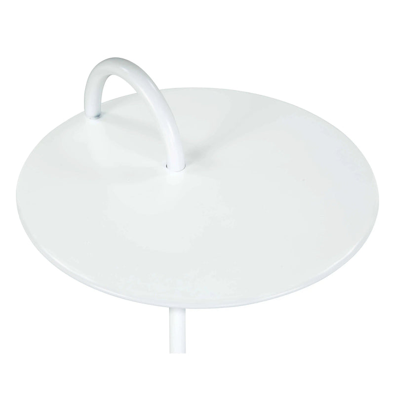 Will Side Table White Side Tables LOOMLAN By Zuo Modern