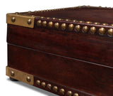 Winchester Box Leather Decorative Box Boxes & Bowls LOOMLAN By Sarreid