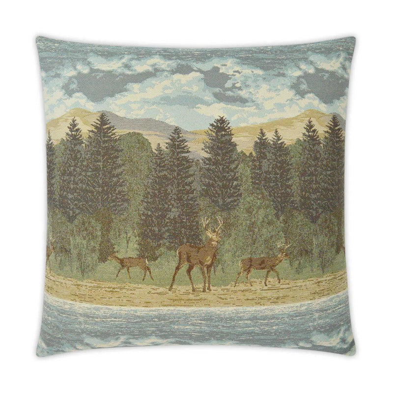 Windham Multi Color Throw Pillow With Insert Throw Pillows LOOMLAN By D.V. Kap