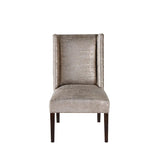 Wingback Dining Chair Juliette, Base Metal Dining Chairs LOOMLAN By Peninsula Home