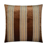 Winston Cognac Brown Throw Pillow With Insert Throw Pillows LOOMLAN By D.V. Kap