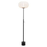 Wisteria Floor Lamp White Floor Lamps LOOMLAN By Zuo Modern