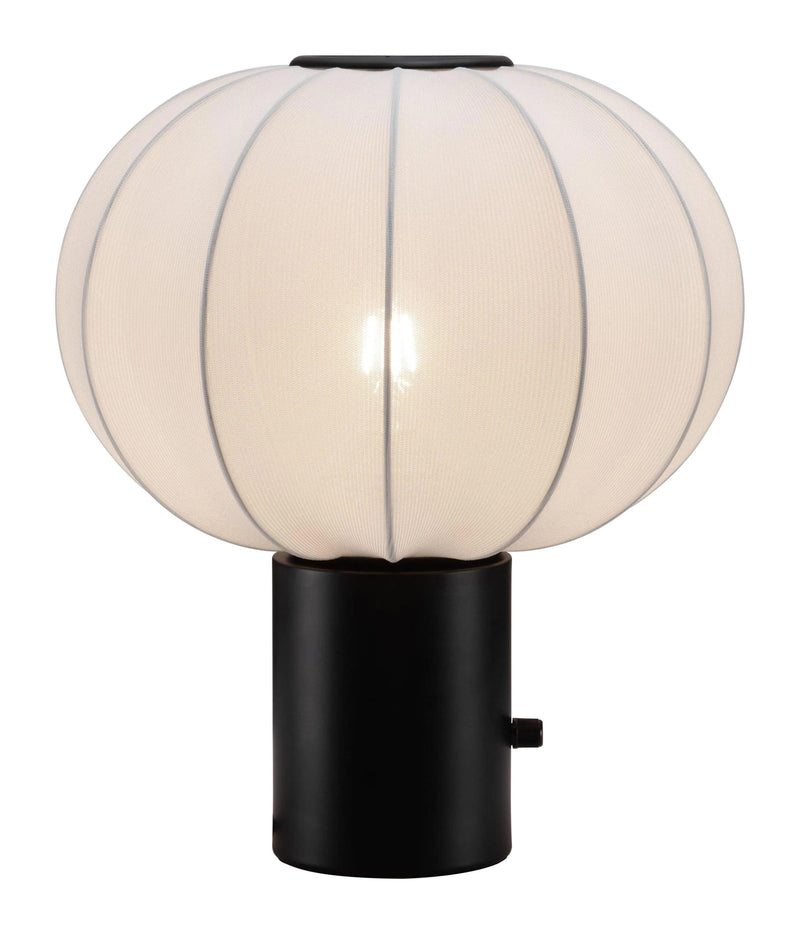 Wisteria Table Lamp White Table Lamps LOOMLAN By Zuo Modern