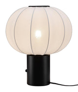 Wisteria Table Lamp White Table Lamps LOOMLAN By Zuo Modern