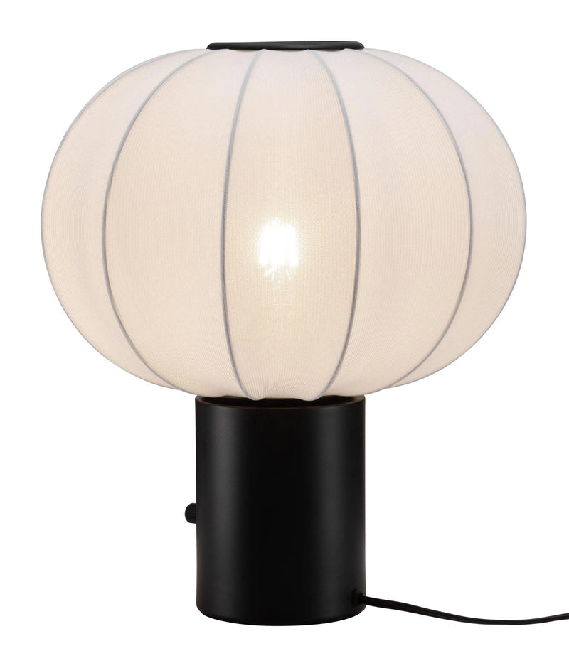 Wisteria Table Lamp White Table Lamps LOOMLAN By Zuo Modern