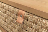 Woven Front Chest Of Four Drawers Chests LOOMLAN By Sarreid