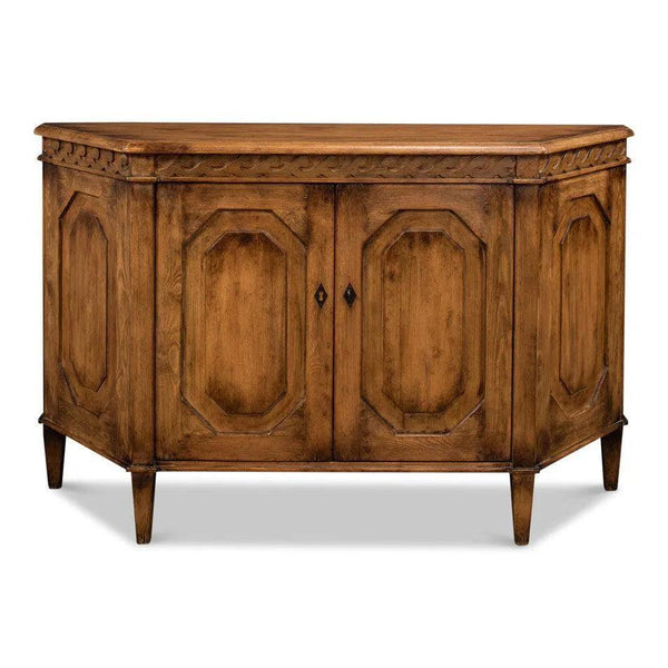 Wrenn Credenza Brown Cabinet for Living Room Sideboards LOOMLAN By Sarreid