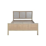 Wright Natural Cane Panel Bed Beds LOOMLAN By Artesia