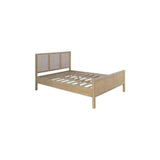 Wright Natural Cane Panel Bed Beds LOOMLAN By Artesia