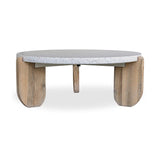 Wunder Terrazzo Round Coffee Table Coffee Tables LOOMLAN By Moe's Home