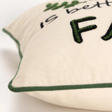 Yara Farm life Throw Pillow With Down Insert Throw Pillows LOOMLAN By LOOMLAN