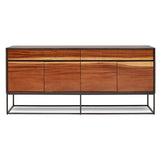 Yoga Stainless Steel Based Wooden Buffet Buffets LOOMLAN By Urbia