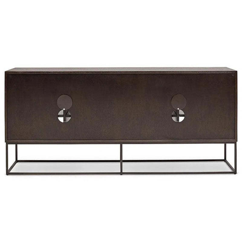 Yoga Stainless Steel Based Wooden Buffet Buffets LOOMLAN By Urbia