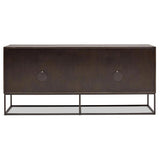 Yoga Stainless Steel Based Wooden Buffet Buffets LOOMLAN By Urbia