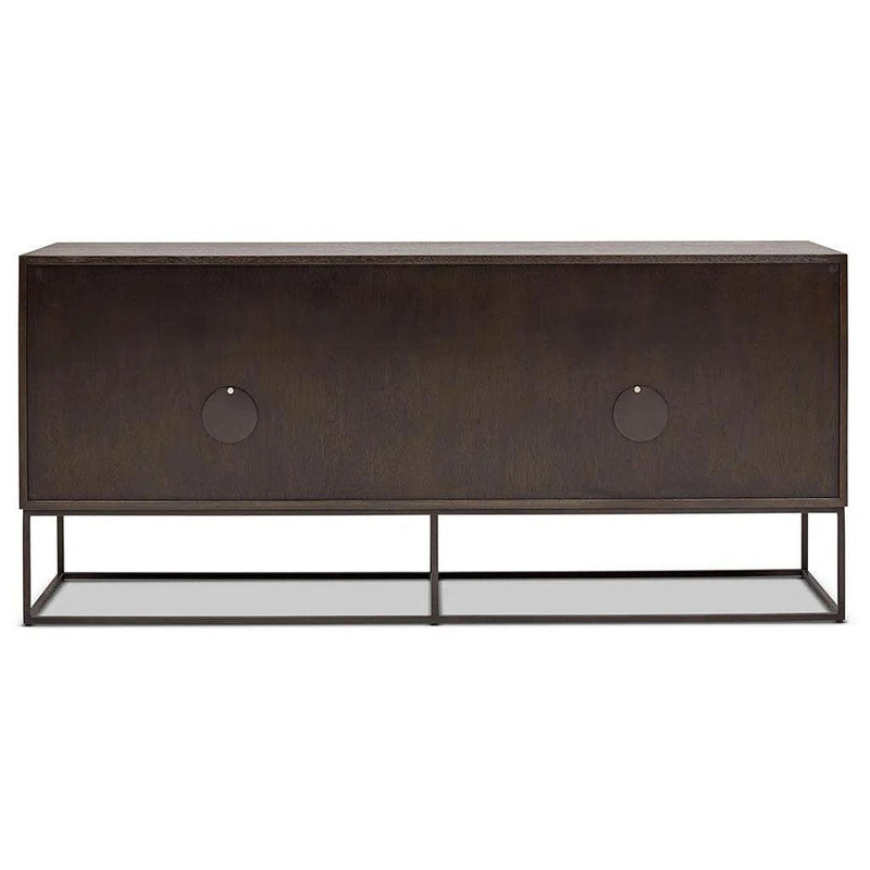 Yoga Stainless Steel Based Wooden Buffet Buffets LOOMLAN By Urbia