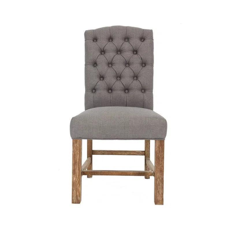 York Wood Full Back Armless Dining Chair (Set Of 2)