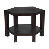 Yuhuda Large Side Table, Sombre Finish Side Tables LOOMLAN By Noir