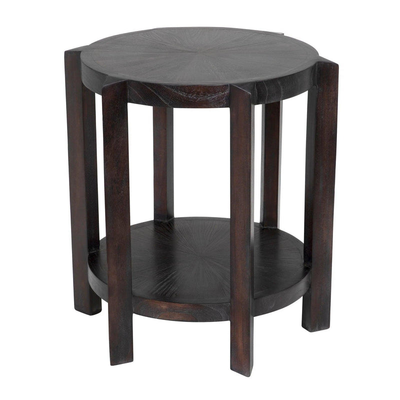 Yuhuda Small Side Table, Sombre Finish Side Tables LOOMLAN By Noir