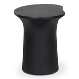 Yumi Concrete Outdoor Geometric Accent Table Outdoor Side Tables LOOMLAN By Moe's Home