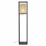 Yves Floor Lamp Gold & Black Floor Lamps LOOMLAN By Zuo Modern