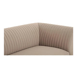 Zandro Polyester Upholstered Sectional Left Modular Sofas LOOMLAN By Moe's Home