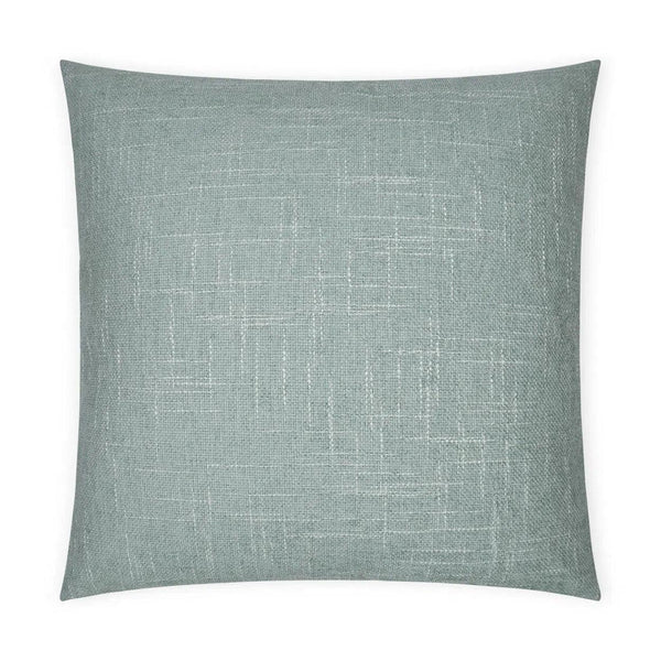 Zareen Mist Light Teal Throw Pillow With Insert Throw Pillows LOOMLAN By D.V. Kap