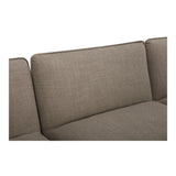 Zeppelin Dream Polyester Upholstered Modular Sectional Modular Sofas LOOMLAN By Moe's Home