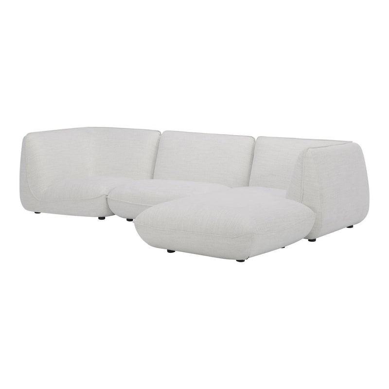 Zeppelin Lounge Polyester Upholstered Modular Sectional Modular Sofas LOOMLAN By Moe's Home