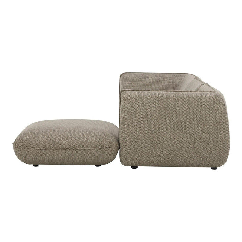 Zeppelin Lounge Polyester Upholstered Modular Sectional Modular Sofas LOOMLAN By Moe's Home