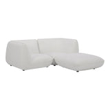 Zeppelin Nook Polyester Upholstered Modular Sectional Modular Sofas LOOMLAN By Moe's Home