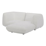 Zeppelin Nook Polyester Upholstered Modular Sectional Modular Sofas LOOMLAN By Moe's Home