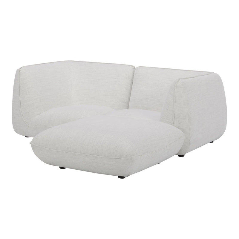 Zeppelin Nook Polyester Upholstered Modular Sectional Modular Sofas LOOMLAN By Moe's Home