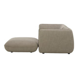 Zeppelin Nook Polyester Upholstered Modular Sectional Modular Sofas LOOMLAN By Moe's Home