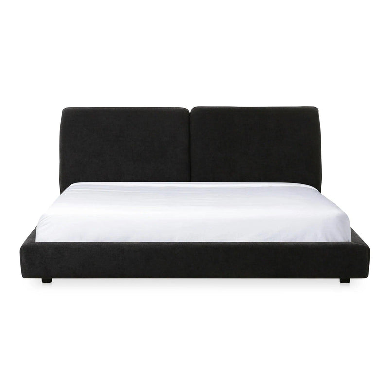 Zeppelin Wood Black Bed Beds LOOMLAN By Moe's Home